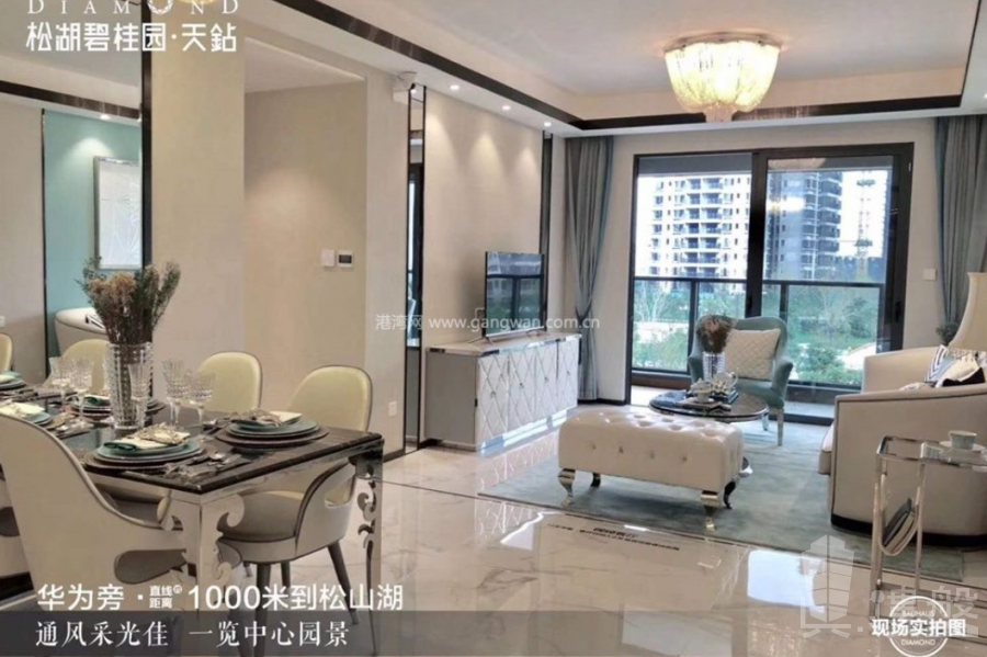 東莞松湖碧桂園天鑽,首期5萬(減),香港銀行按揭