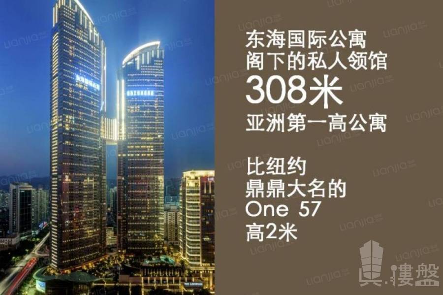 東海國際公寓|亞洲第一高總裁公寓|坐擁深圳中心豪宅區!