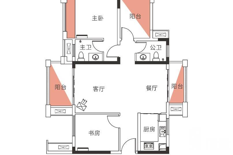 惠州江湾峰景花园，首期5万(减)，香港银行按揭，最新价单